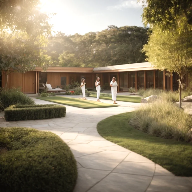 Senior Enjoying Pool