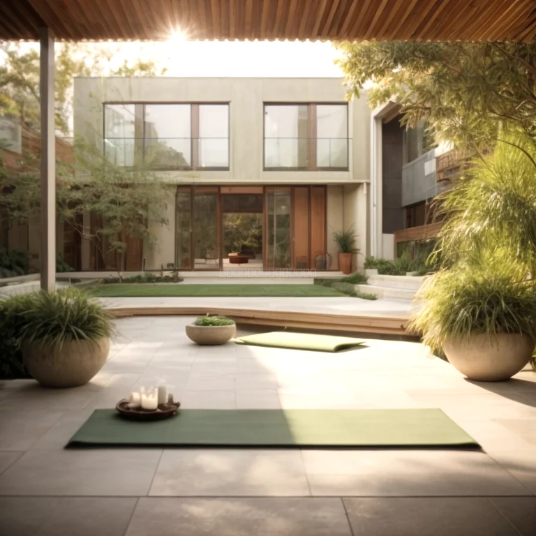 Therapist assisting a guest with stretching exercises